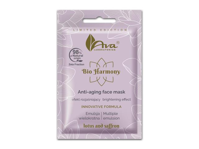AVA BIO HARMONY Anti-aging Face Mask interakcje ulotka maseczka - 7 ml