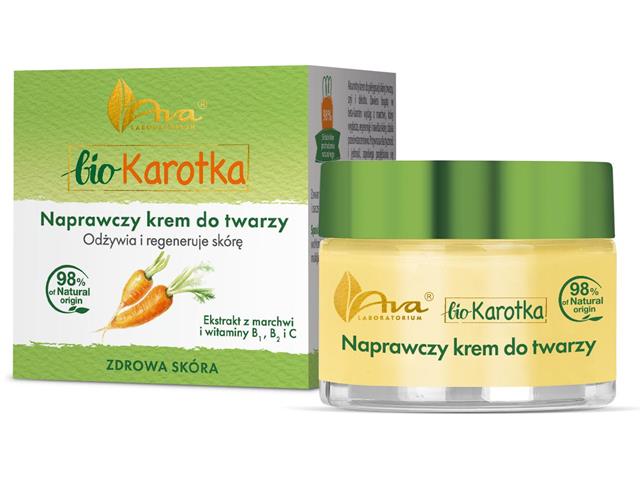 AVA Bio Karotka Krem o twarzy interakcje ulotka   50 ml