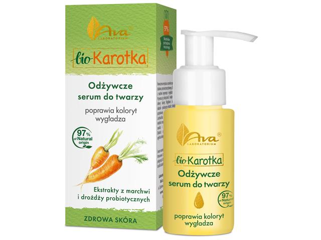 AVA Bio Karotka Serum do twarzy interakcje ulotka serum  50 ml