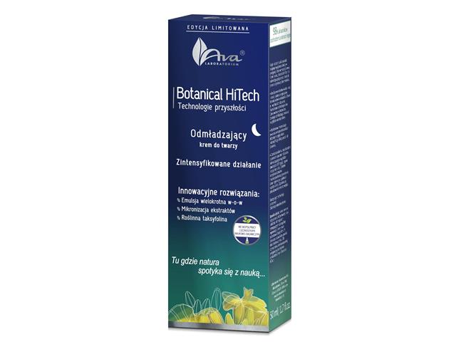 AVA BOTANICAL HITECH Odmładzający Krem na noc interakcje ulotka krem - 50 ml