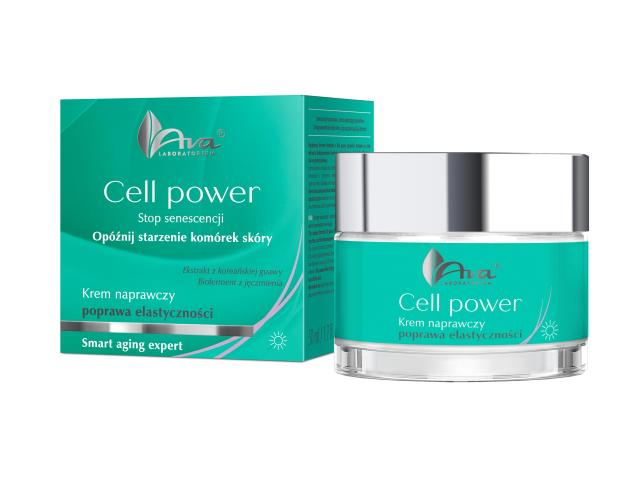 Ava Cell Power Stop Senescencji Krem naprawczy poprawa elastyczności interakcje ulotka krem - 50 ml