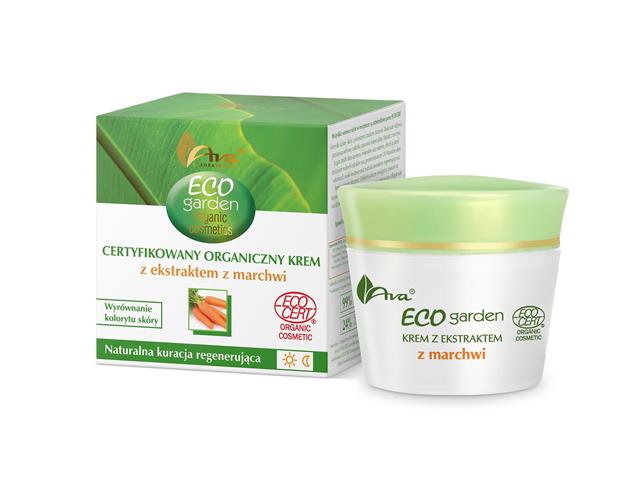 Ava Eco Garden Krem certyfikowany organiczny z ekstraktem z marchwi interakcje ulotka krem  50 ml