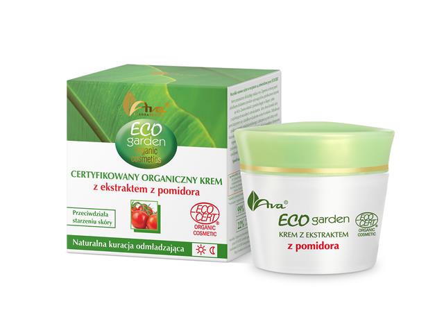 Ava Eco Garden Krem certyfikowany organiczny z ekstraktem z pomidora interakcje ulotka   50 ml