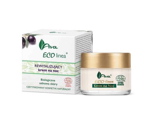 Ava Eco Linea Krem do twarzy rewitalizujący na noc interakcje ulotka krem - 50 ml