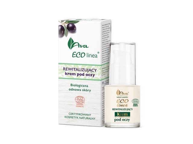 Ava Eco Linea Krem pod oczy rewitalizujący interakcje ulotka krem - 15 ml