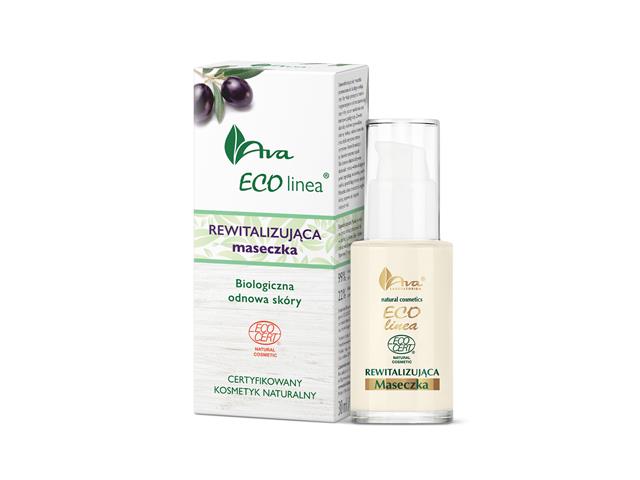 Ava Eco Linea Maseczka do twarzy rewitalizująca interakcje ulotka   30 ml