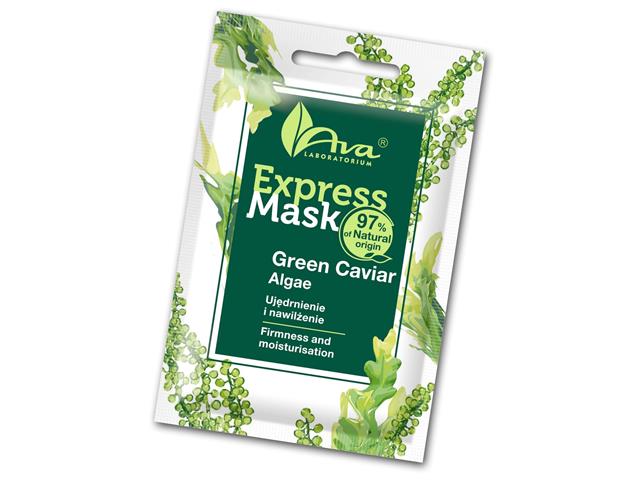 AVA Express Mask Green Caviar Algae interakcje ulotka maseczka  7 ml