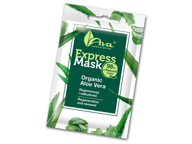 AVA Express Mask Organic Aloe Vera interakcje ulotka maseczka  7 ml