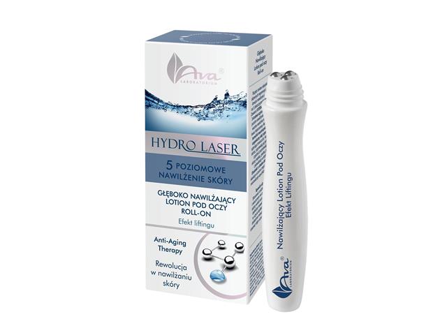 Ava Hydro Laser Krem roll-on pod oczy nawilżający interakcje ulotka roll-on - 15 ml