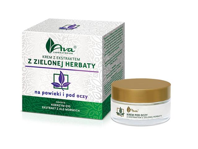 Ava Krem pod oczy na powieki ekstrakt z zielonej herbaty interakcje ulotka krem - 30 ml