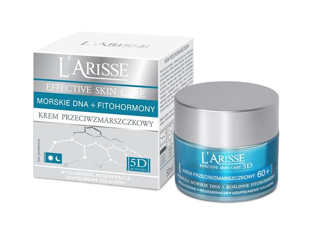 Ava L'Arisse Effective Skin Care 5d Krem przeciwzmarszczkowy 60+ interakcje ulotka   50 ml