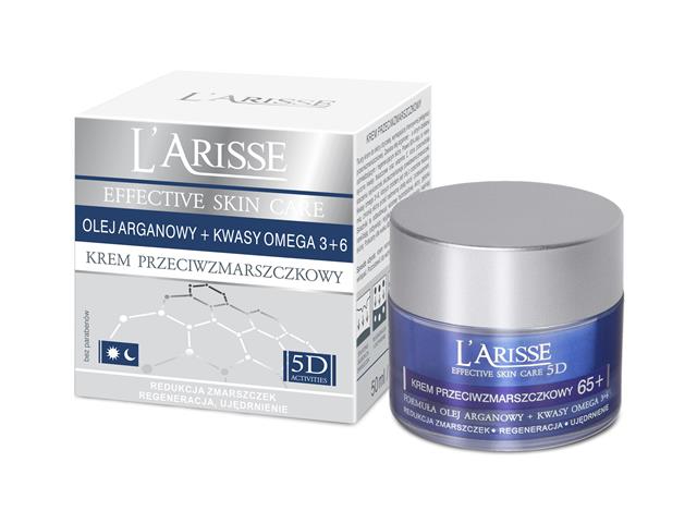 Ava L'Arisse Effective Skin Care 5d Krem przeciwzmarszczkowy 65+ interakcje ulotka   50 ml