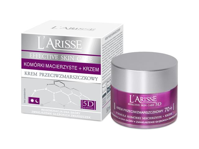 Ava L'Arisse Effective Skin Care 5d Krem przeciwzmarszczkowy 70+ interakcje ulotka krem  50 ml