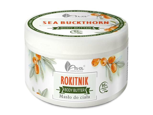 AVA LABORATORIUM BODY BUTTER Masło do ciała Rokitnik interakcje ulotka masło  250 g