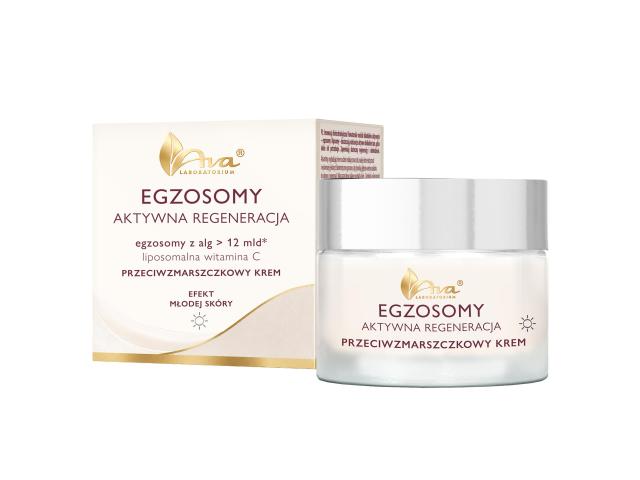 Ava Laboratorium Egzosomy Aktywna Regeneracja Krem przeciwzmarszczkowy efekt młodej skóry interakcje ulotka krem  50 ml