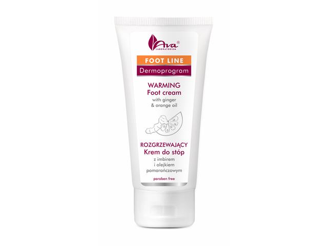 AVA LABORATORIUM FOOT CARE Rozgrzewający Krem do stóp interakcje ulotka krem - 100 ml