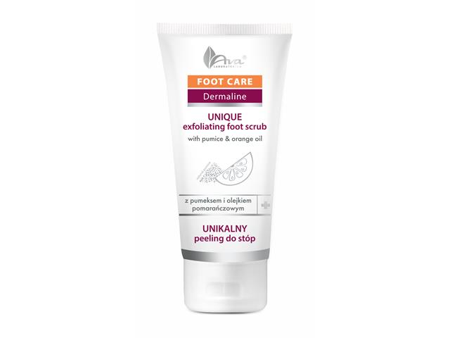 AVA LABORATORIUM FOOT CARE Unikalny peeling do stóp z pumeksem i olejkiem pomarańczowym interakcje ulotka peeling - 100 ml