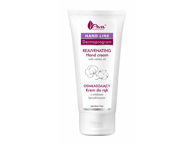 AVA LABORATORIUM HAND CARE Odmładzający krem do rąk z olejkiem bawełnianym interakcje ulotka krem - 100 ml