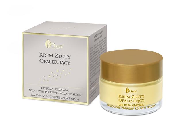 AVA LABORATORIUM Krem złoty opalizujący dla każdego typu cery interakcje ulotka krem - 50 ml