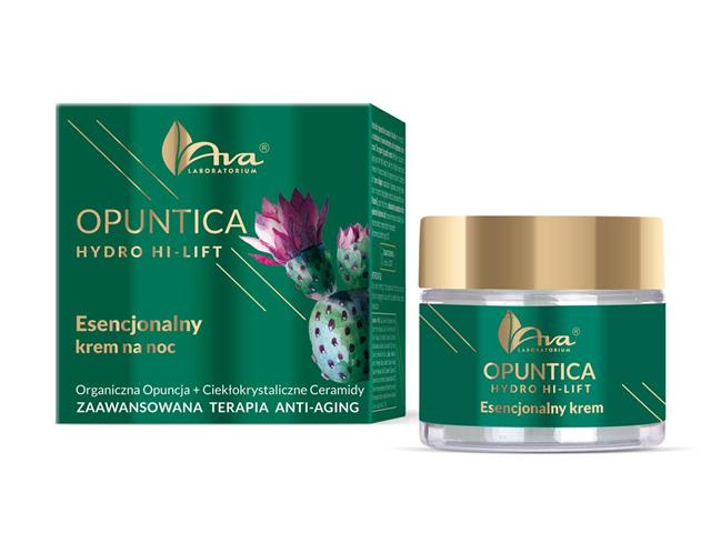 Ava Opuntica Hydro-Hi Lift Krem esencjonalny na noc interakcje ulotka   50 ml