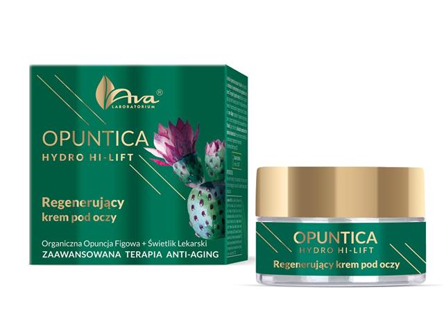 Ava Opuntica Hydro-Hi Lift Krem pod oczy regeneracyjny interakcje ulotka   30 ml