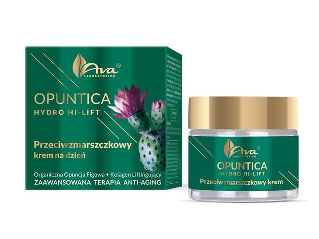 Ava Opuntica Hydro-Hi Lift Krem przeciwzmarszczkowy na dzień interakcje ulotka krem  50 ml