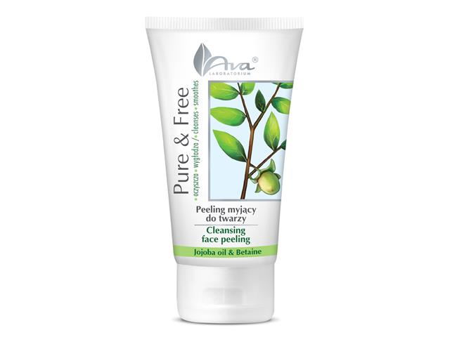 AVA Pure & Free Peeling myjący interakcje ulotka peeling - 150 ml