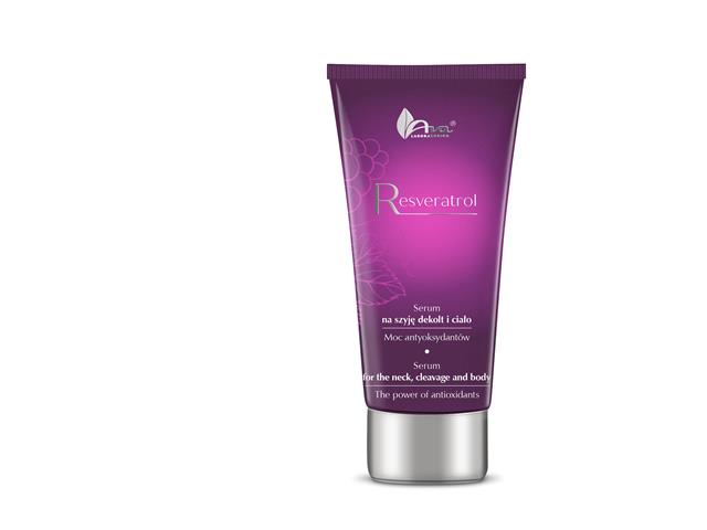 Ava Resveratrol Moc Antyoksydantów Serum na szyję, dekolt i ciało interakcje ulotka serum - 100 ml