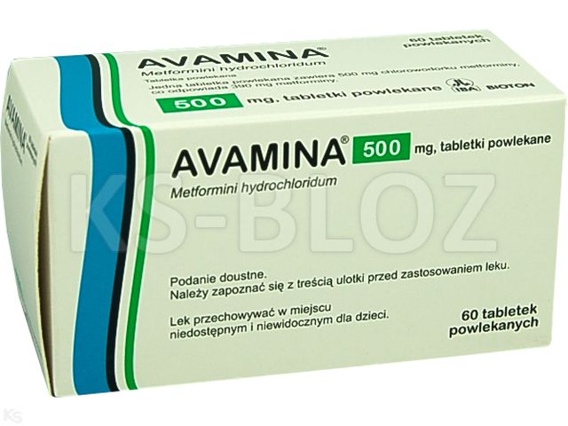 Avamina interakcje ulotka tabletki powlekane 500 mg 