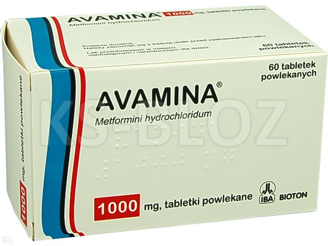 Avamina interakcje ulotka tabletki powlekane 1 g 