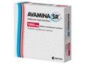 Avamina SR interakcje ulotka tabletki o przedłużonym uwalnianiu 1 g 30 tabl.