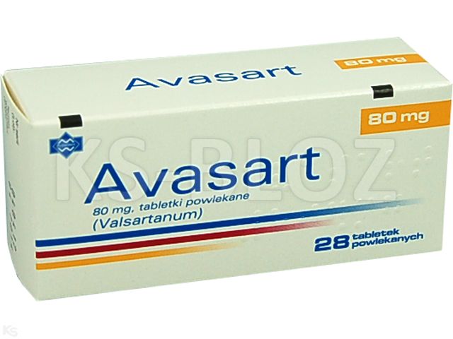 Avasart interakcje ulotka tabletki powlekane 80 mg 