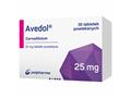 Avedol interakcje ulotka tabletki powlekane 25 mg 30 tabl. | 3 blist.po 10 szt.