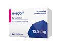 Avedol interakcje ulotka tabletki powlekane 12,5 mg 30 tabl. | 3 blist.po 10 szt.