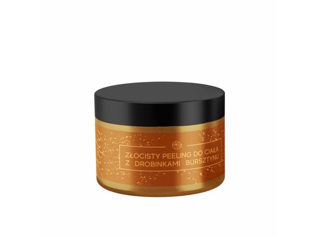Avena Cosmetics Amber Złocisty Peeling do ciała z drobinkami bursztynu interakcje ulotka peeling 300 g