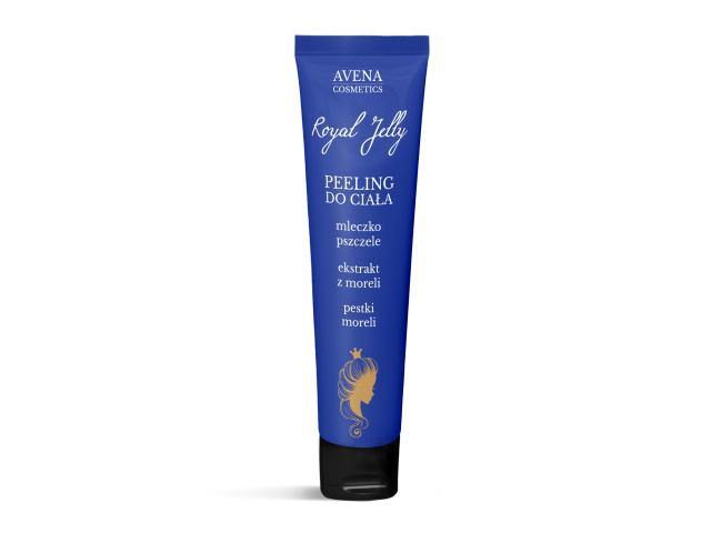 Avena Cosmetics Royal Jelly Peeling do ciała mleczko pszczele, ekstrakt z moreli, pestki moreli interakcje ulotka peeling 125 g