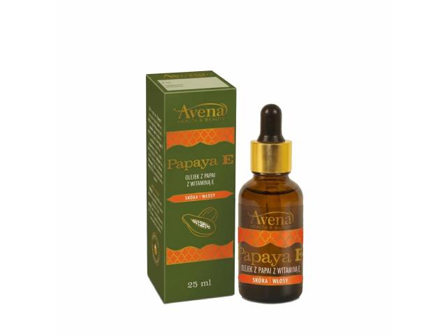 Avena Health & Beauty Papaya E Olejek z papai z witaminą E interakcje ulotka olejek  25 ml