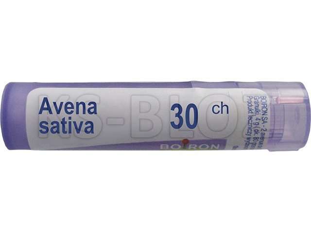 Avena Sativa 30 CH interakcje ulotka granulki - 4 g