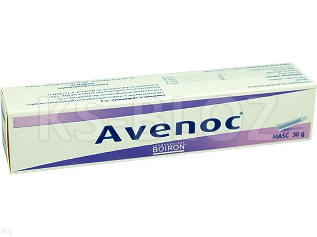 Avenoc interakcje ulotka maść  30 g