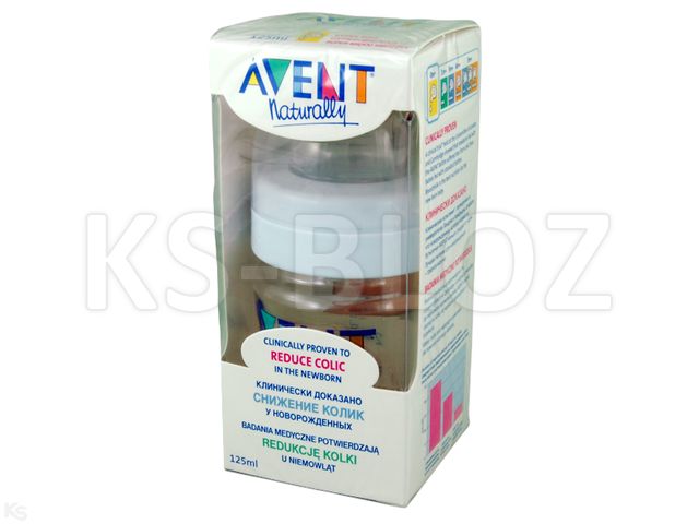 Avent Butelka 125 ml niemowlęca 11111 interakcje ulotka butelka - 1 szt.