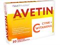 Avetin Cynk + Witamina C interakcje ulotka tabletki  30 tabl.
