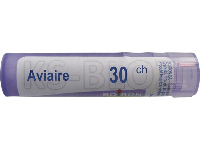 Aviaire 30 CH interakcje ulotka granulki - 4 g