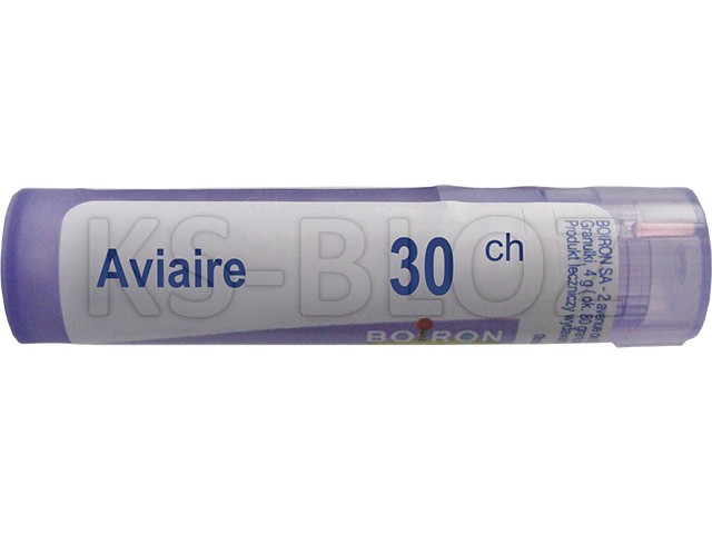 Aviaire 30 CH interakcje ulotka granulki  4 g