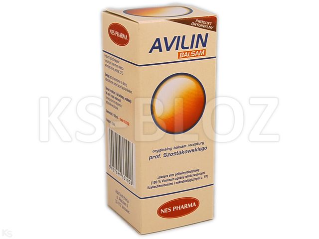 Avilin Balsam interakcje ulotka płyn - 