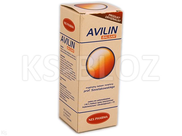 Avilin Balsam interakcje ulotka płyn  50 ml