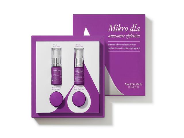 Awesome Cosmetics Mi Zestaw 4 mini produktów interakcje ulotka zestaw - 1 op. po 4 szt.