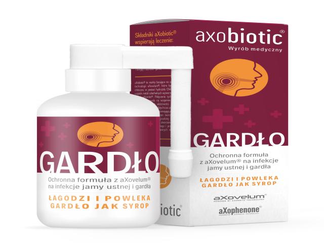 Axobiotic Gardło interakcje ulotka płyn  30 ml