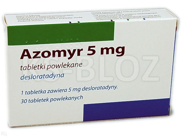 Azomyr interakcje ulotka tabletki powlekane 5 mg 30 tabl.