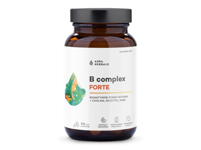 B Complex Forte interakcje ulotka kapsułki - 90 kaps.