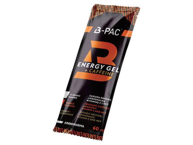 B-PAC Energy Gel + Caffeine interakcje ulotka żel  60 ml